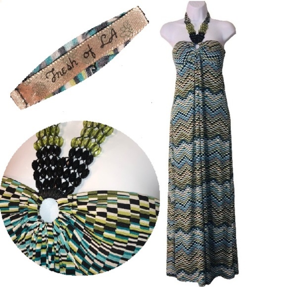 Fresh of LA Dresses & Skirts - Fresh of LA Long Maxi Dress Sz S